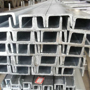 12m de longitud Galvanizado C12x20.7 C Canal de acero L Acero al carbono 100x48 con agujeros - Product Image 5