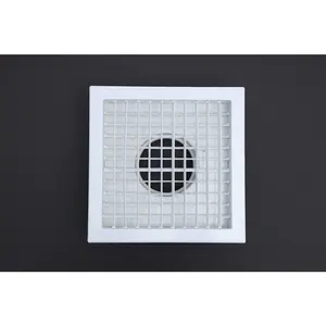 HAVC System Filter Wall Mounted Indoor Air Vents Directional Eggcrate Ceiling Diffuser Air Outlet