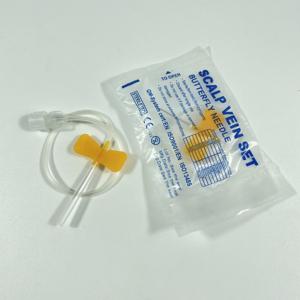 Envío gratis desechable 23G 25G naranja mariposa cuero cabelludo vena Set accesorios forma PRP Vacutainer para extracción de sangre - Product Image 5
