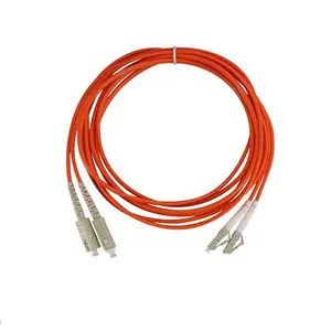 Ftth jumper lc/sc/st/fc apc/upc 1m/2m/3m/5meter simplex/duplex os1/os2/om3/om4 cord fiber optic patch