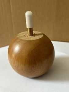 Pieds de meubles en bois d'hévéa du Vietnam à bon prix, installation facile, design moderne, pour cuisine, salle à manger, chambre et salon - Product Image 4