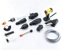 Ensemble combiné multifonction d'outils électriques portatifs à batterie lithium rechargeable