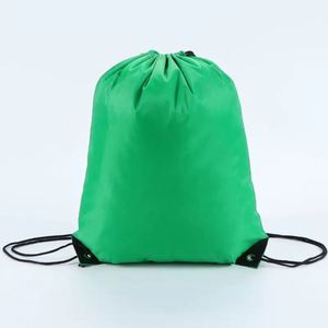 Bolsa Ligera de Poliéster con Cordón, Mochila Deportiva para Gimnasio con Esquinas Reforzadas, 6 Colores, Logotipo Personalizado - Product Image 3