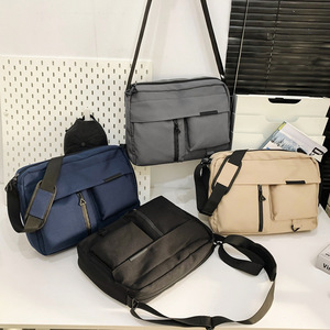 Nouveau sac à bandoulière en nylon pour homme et femme, sac fourre-tout léger, imperméable, grande capacité, sac messager - Product Image 5