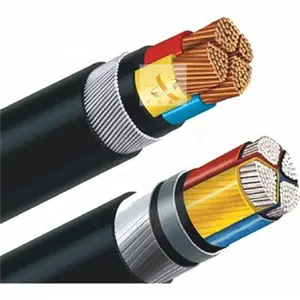 Best Value 4 core Armored Power Cable PVC XLPE 3 core Aluminum Electrical Armored Cables