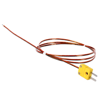 Termopar Tipo K SMPW-K-M con Conector de Poliimida y Junta de Soldadura 350 ℃   Resistente a Altas Temperaturas