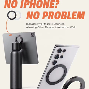 2024 mới đến từ nước wottle điện thoại chủ thép không gỉ đôi Tường Cách Nhiệt phích nước từ tính wottle - Product Image 3