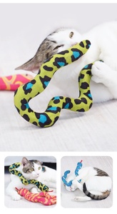 Giocattolo per Gatti in Peluche Morbido a Forma di Animale, Divertente Gioco Interattivo con Erba Gatta - Product Image 6