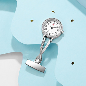 Custom Nurse Doctor Watch Keychain with Clock Pendant Quartz Key <strong>Chain</strong> Watch - Product Image 4