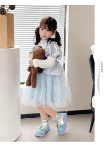 Sequined Glitter Rhinestone Kids Girls Boots Silver Comfortable Kids Boots Girls Princess Boots for Kids Girl - Product Image 6