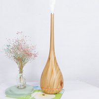 Humidificateur ultrasonique Ood Grain, diffuseur d'arômes, humidificateur silencieux avec lumière ambiante pour chambre à coucher, salon, bureau à domicile