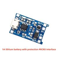Module de charge de batterie lithium-ion TP4056 18650 1A Mini Micro Type-C USB TP 4056 TP4056