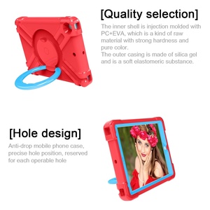 Enfants EVA PC Universel 360 °   Étui de protection rotatif avec poignée pour iPad 10.2 7e 8e 9e génération 2019 2020 2021 Air3 Pro 10.5 - Product Image 5