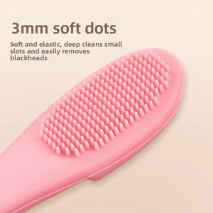 Cepillo Nasal de Silicona Suave, Cepillo Facial de Mano para Limpieza de Poros, Dedeira de Silicona Suave para Limpieza Facial - Product Image 3