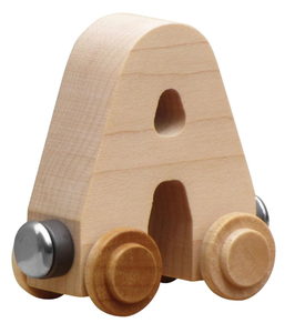 Nome in legno lettera lettera alfabeto lettera giocattolo trenino bambini giocattoli educativi in età prescolare - Product Image 5