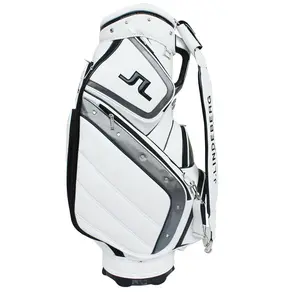 High Quality Canvas Golf Bag PU Leather Golf Cart Bag Factory Price Manufacturer Direct