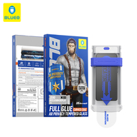 Protector de Pantalla de Vidrio Templado 9H Ultrafino de 0.33mm, Anti-Rayones, 3D Curvo, con Privacidad AR, Fácil Instalación, con Herramientas para