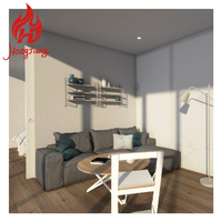 Maison préfabriquée moderne de 20 pieds, 30 pieds, 40 pieds, pour extérieur, salle de sport, petite maison, maison mobile, bureau, hôtel, pod, cabine Apple, conteneur habitable
