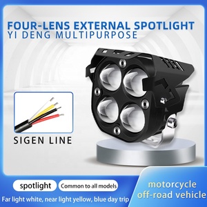 Fari Supplementari 4x4 per Moto con Luci Diurne a LED, Fari da Lavoro e Fendinebbia per Auto e Camion ATY - Product Image 4