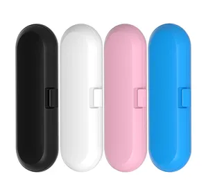 Hot Selling Portable Plastic Electric Toothbrush Travel Case For Electric Toothbrush Storage Box