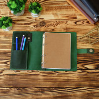 Carnet personnalisable en cuir PU avec impression CMJN couleur, format A4/A5, rechargeable, avec logo sur mesure, idéal comme cadeau pour collègue