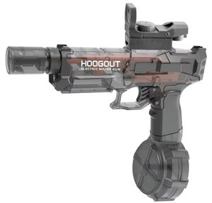 Potente ad alta pressione pistola ad acqua a lungo raggio di grande capacità elettrica automatica pistola ad acqua interattiva luce-up giocattoli