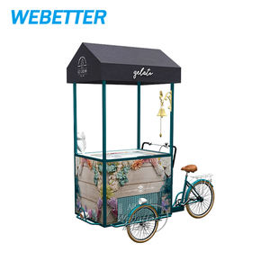 WEBETTER Chariots de glaces personnalisables pour vélo, remorque à café, chariot à glace pour vélo commercial - Product Image 3