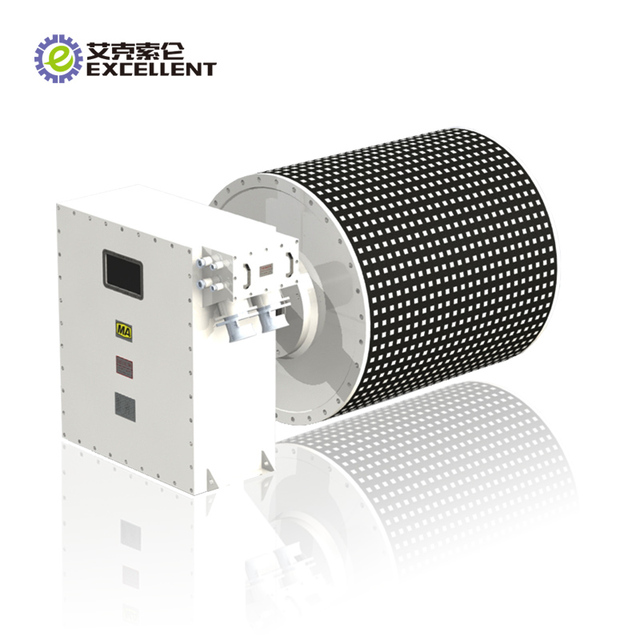 High-performance permanent magnet integrated electric drum motor suitable for mining equipment (5-phase/multi-phase)