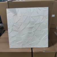 Hojas de Pvc ligeras de 1mm de espesor Paneles de Pvc de pared 3D blancos Fácil instalación y proyectos de bricolaje para el hogar