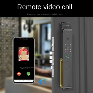 Gỗ vân tay khóa điều khiển từ xa Wifi thông minh khóa đám mây lưu trữ tuya App Hợp kim nhôm tủ nhà máy bán buôn - Product Image 2