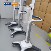 Chariot médical en ABS usiné CNC KAIAO Prototype, peinture ISO13485, pour scanner cérébral, boîtier de chariot médical