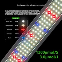 Nouvelle Lampe de Croissance LED à Spectre Complet 400W, Étanchéité IP54, pour Plantes d'Intérieur, Éclairage d'Appoint 2x4 Pieds, Bestseller Transfrontalier, Vente Directe Usine