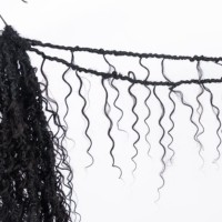 Vendita calda Crochet Locs con capelli umani riccioli Boho treccia capelli Extension Dreadlocks