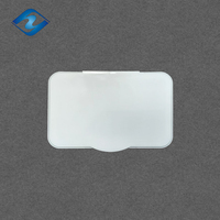 Lingettes humides à usage industriel, couvercle en plastique PP à rabat, protège-lingettes, couleur personnalisée, forme rectangulaire, facile à utiliser
