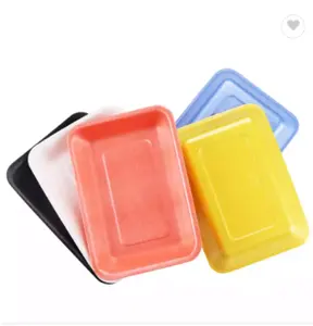 Supermarket Custom Clamshell Food Packaging Styrofoam Plate Tray for Food Lunch Box for Fruit Vegetable Meat