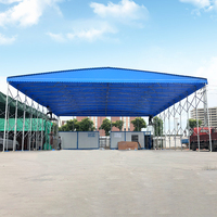 Tente de garage pliable et mobile à toit coulissant, abri de stockage pour voiture, tunnel, entrepôt, au meilleur prix d'usine