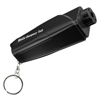 Luxus Auto Fenster brecher Schlüssel bund Sicherheits gurts ch neider 2-in-1 Glas brecher und Sicherheits gurts ch neider Schlüssel bund