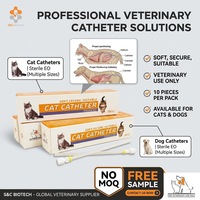 Cathéters urinaires pour chats, fournis directement par l'usine, avec stylet ou sans stylet