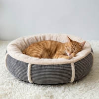 Lit pour animaux de compagnie portable, durable et chaud, avec impression de logo, canapé pour chiens et chats, lit pour chien lavable