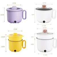 Grand Ours marmite électrique poêles à frire électriques cuisinière marmite antiadhésive revêtement alimentaire Portable ménage multifonction riz