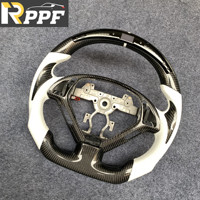 Volant en fibre de carbone véritable et cuir avec éclairage LED pour Infiniti 2007-2015 G37/G37x Sedan/G25/Q40