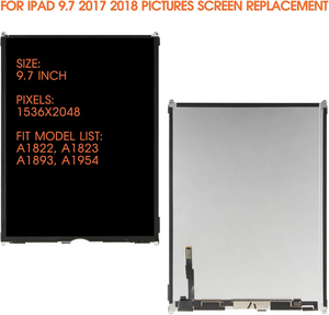 Pour iPad 5ème génération écran de remplacement pour <span class=keywords><strong>Apple</strong></span> iPad 9.7 2017 LCD <span class=keywords><strong>A1474</strong></span> A1475 A1822 écran LCD - Product Image 2