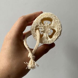 Natural Loofah Sponge Cleaning Brush Organic Luffa Exfoliating <b>Bath</b> Brush - Product Image 6