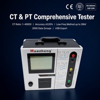 Huazheng Electric HZCT-100C Probador Multifunción de Transformadores de Corriente, Analizador de CT y PT de Frecuencia de Potencia