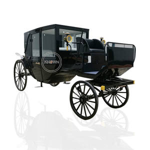 OEM Electric Folding Horse Carriage Royal Sightseeing Cart for Passenger in Europe - Product Image 1