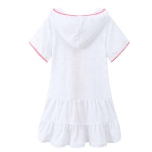 Toalla de Baño con Capucha para Niñas, Vestido de Verano para Bebés, Traje de Baño - Product Image 4