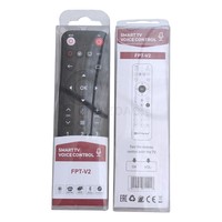 Télécommande LED TV personnalisable en gros, télécommande intelligente BT vocale pour Android FPT-V2 FPT PLAY BOX, emballage PVC sans inscription