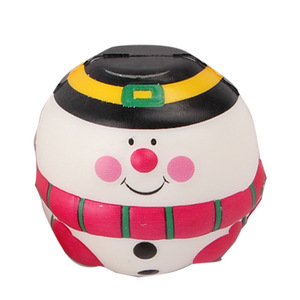 Juguete de Navidad de Simulación de Cabeza de Papá Noel de PU de Rebote Lento Jincan para Niños, Rompecabezas Explosivo Antiestrés para Niñas - Product Image 2