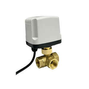 Моторизованный шаровой кран 1/2", 3/4", 1" с защитой IP65, 220В/12В/24В, трехпроводной, с одним управлением, трехходовой, Т/Л тип, регулирующий клапан - Product Image 4