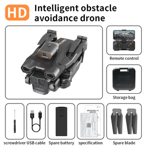 Sako H12 Mini UAV Đèn LED độ nét cao chụp ảnh trên không độ bền cao ba mặt tránh chướng ngại vật từ xa người mới bắt đầu - Product Image 5